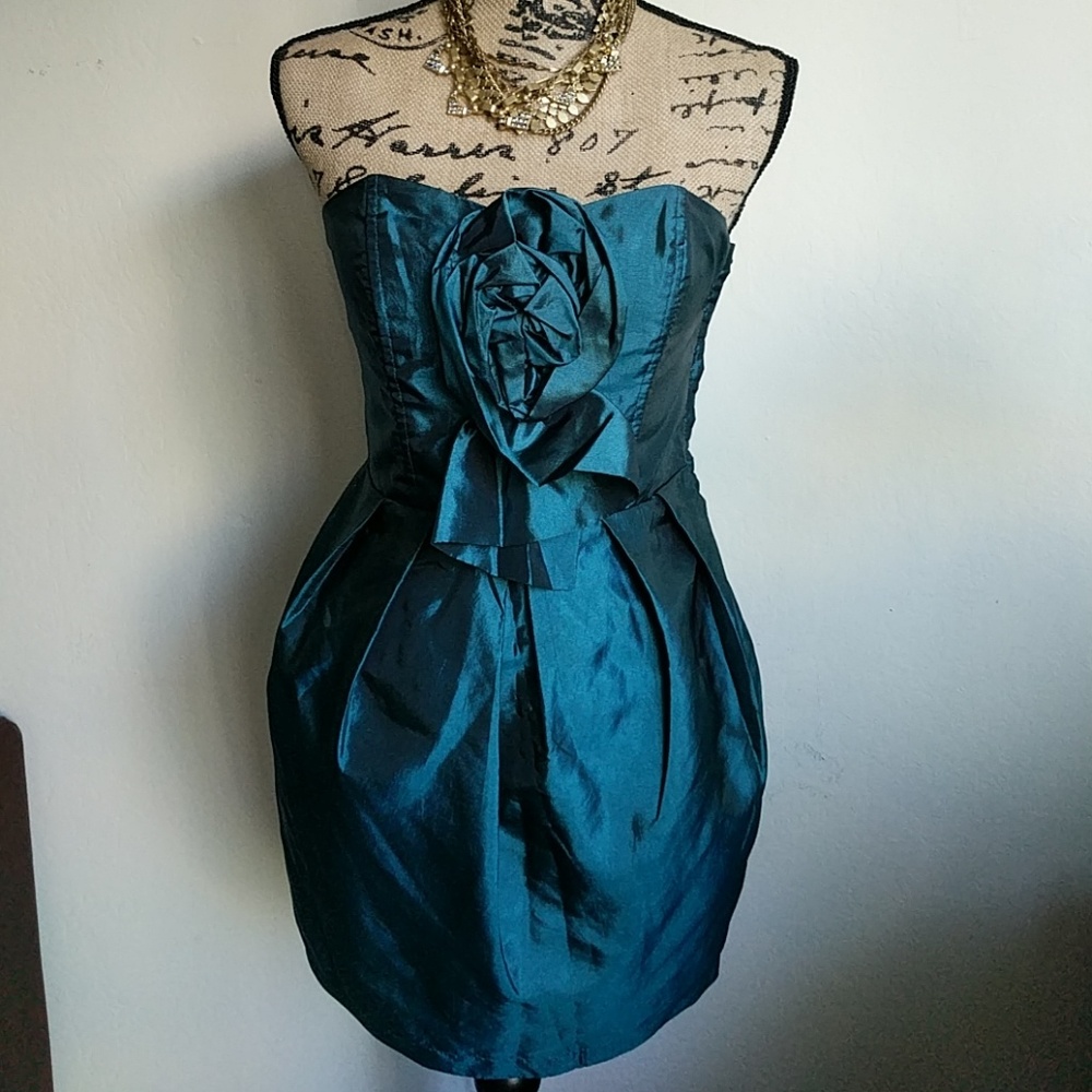 Arden B Dark Teal Cocktails Dress sz S